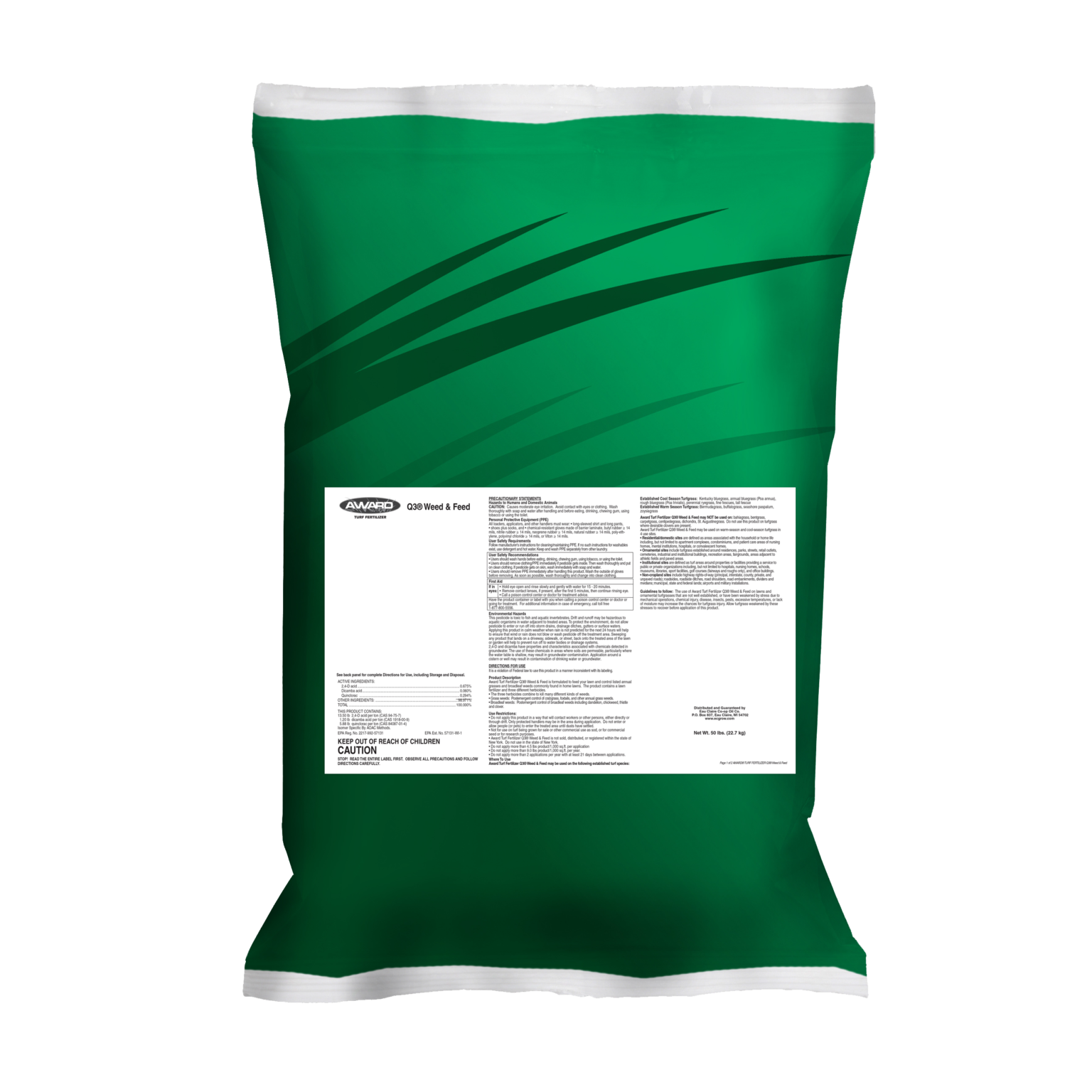 Q3® - EC Grow Professional Turf Fertilizer